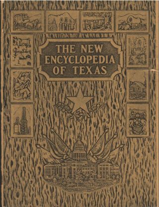 1936 Texas Centennial Encyclopedia Of Texas Mug Book Promotion Booklet