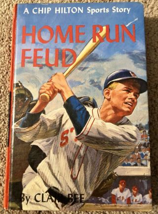 Chip Hilton 22 Home Run Feud By Clair Bee Picture Hardback 1st Ed 1964 Baseball