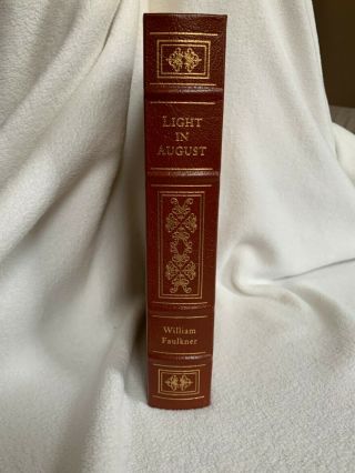 Easton Press Light In August Great Books Of The 20th Century