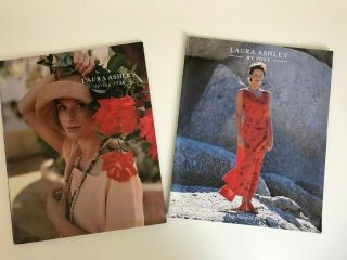 2 X Rare Laura Ashley Fashion Catalogues / Brochures 1996 1997