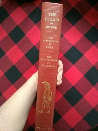 The Iliad of Homer English Verse Translation Alexander Pope Heritage Press 1943 3