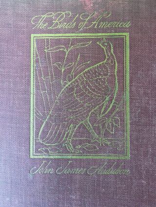 1942 The Birds Of America John James Audubon Coffee Table Book For Bird Lover