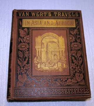 Decorative Vintage Antique Book Van Wert 
