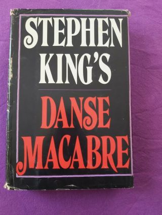 Stephen King Danse Macabre Very Rare Us First Edition Hardback