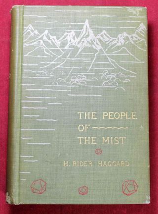 1894 The People Of The Mist By H Rider Haggard - Hc