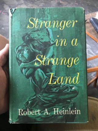 Stranger In A Strange Land Robert Heinlein Sci Fi Hcdj Bce Rare Collectible
