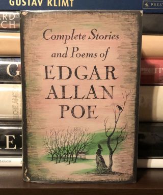Edgar Allan Poe Complete Stories And Poems 1966 Doubleday Vg Poetry Short Story