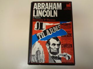 Abraham Lincoln – A Biography Hbdj Benjamin P.  Thomas Modern Library Giant