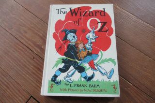 1956 1st Edition Wizard Of Oz Book L.  Frank Baum Illustrated Reilly & Lee Co