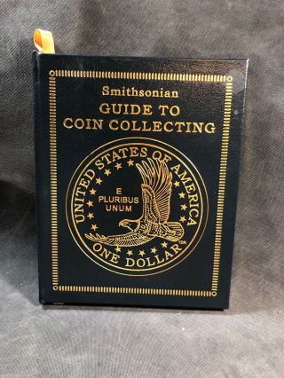 Z - 10 Smithsonian Guide To Coin Collecting By David L.  Ganz Leather Easton Press