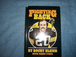 Fighting Back By Rocky Bleier/1st Ed/hcdj/biography/sports/football