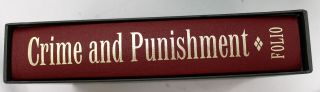 Crime & Punishment By F.  Dostoyevsky - Folio Society 1997 - Hardback - H11