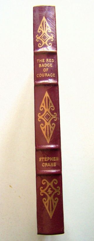 Easton Press Edition The Red Badge Of Courage Leather Bound