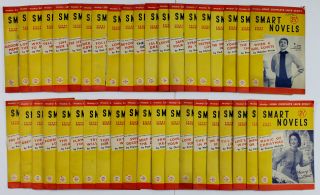 40 X Smart Novels Vintage 1950s Pulp Romance Magazines Joblot.  Knitting Patterns