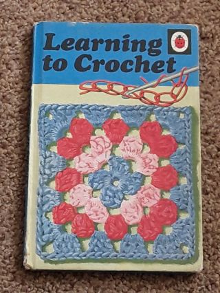 Vintage Ladybird Book Learning To Crochet 1st Edition