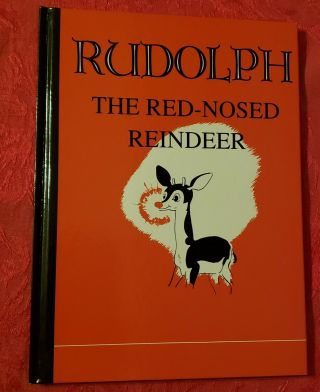 Rudolph The Red Nosed Reindeer Book Written For Montgomery Wards Hardcover