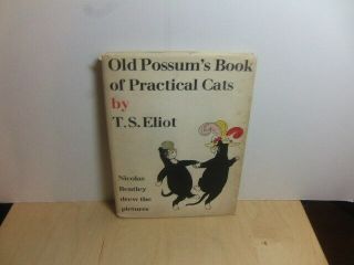 T.  S.  Eliot – Old Possum’s Book Of Practical Cats 8th Impr 1957 Hb Book With Dj
