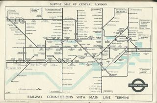 Old Booklet - London Maps - Includes Street Plans,  Bus & Underground Route Maps