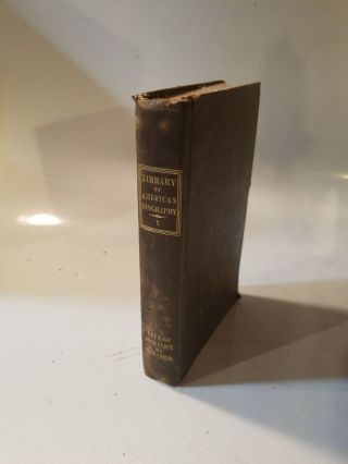 1836 Life Of John Eliot The Apostle To The Indians,  Library Of America Biography