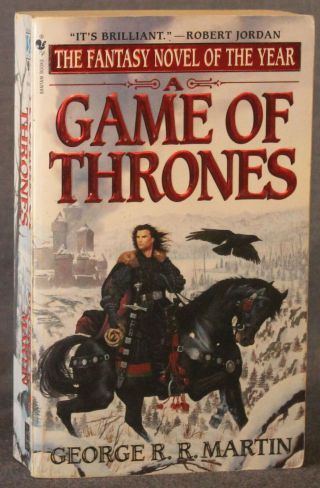 George R R Martin Game Of Thrones Book 1 Song Of Ice & Fire 1997 1st Pb Ed