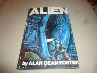 Alien Alan Dean Foster 1979 Book Club Edition Hardcover Warner Books Dust Jacket