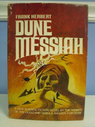 Dune Messiah Frank Herbert 1969 First Edition Book Club 1st Print Hc Dj
