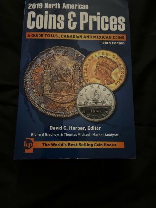 North American Coins & Prices 2019 : A Guide To U.  S. ,  Canadian And Mexican Co.