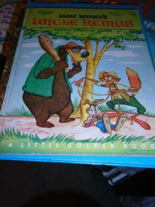 Walt Disney Uncle Remus A Little Golden Book L Song Of The South 1947