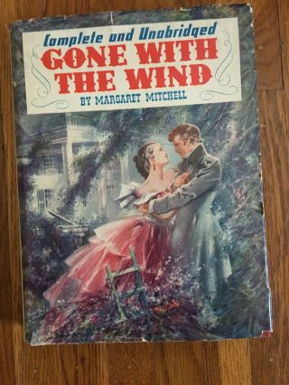 Gone With The Wind By Margaret Mitchell; Illustrated Motion Picture Edition 1940