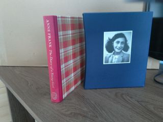 Folio Society - Diary Of A Young Girl By Anne Frank With Slip Case