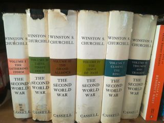 Winston Churchill - The Second World War Vols 1 - 6 Cassell