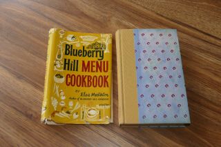 Blueberry Hill Menu Cookbook,  Elsie Masterson - 1st Edition,  1st Printing