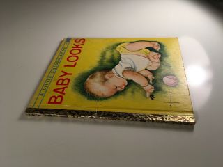 Vintage 1960 Little Golden Book BABY LOOKS Esther & Louise Wilkin 3