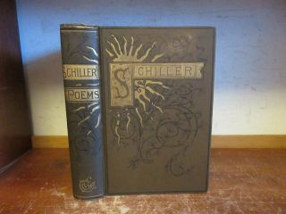 Old Poems Ballads Of Schiller Book 1890 