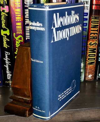 1988 Alcoholics Anonymous Big Book Third Edition 31st Printing Hc/dj Vg Freeship