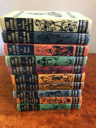 Colliers Junior Classics: The Young Folks Shelf Of Books - Hc 10 Volume Set