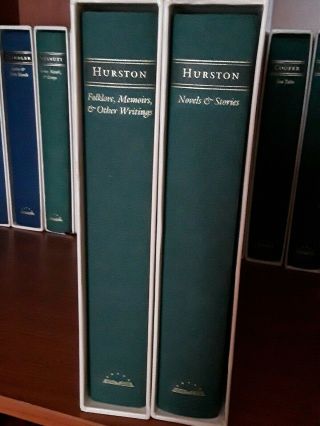 2 Vol Library Of America Zora Hurston Folklore Memoirs Writings Novels 29