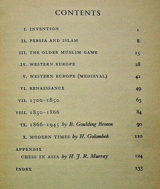 A Short History Of Chess by H.  J.  R.  Murray with H.  Golombek & Goulding Brown 2