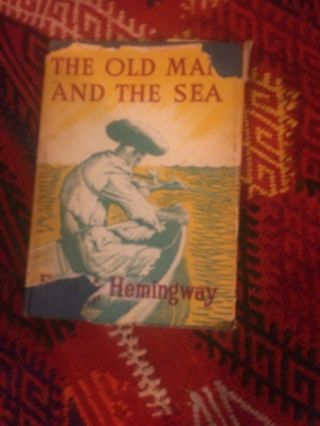 The Old Man And The Sea Ernest Hemingway 1st Club Edition For World Members Only