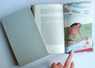 Gullivers Travels Folio Society 1966 Jonathan Swift Illustrated Slip Case Vgc