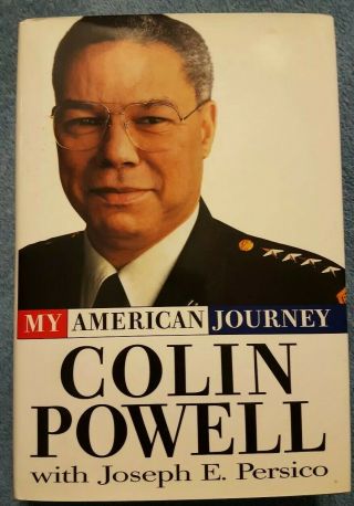 " My American Journey " Colin Powell Signed Autographed 1st Ed.  Book General/state