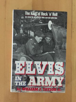 Elvis In The Army - 1st Ed.  - Unclipped - Appears Unread - Illustrated.