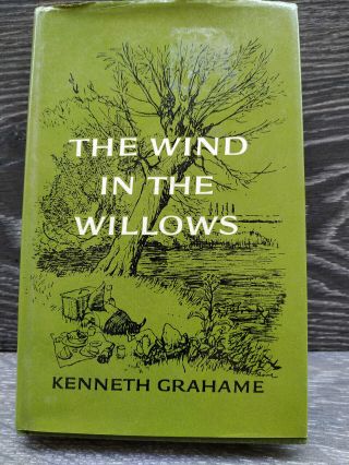 Vintage The Wind In The Willows Book 1972 Kenneth Grahame Methuen Toad Mole Ratt