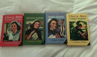 Cherry Ames Volumes 1 - 4: Chief Nurse,  Army Nurse,  Student Nurse,  Senior Nurse