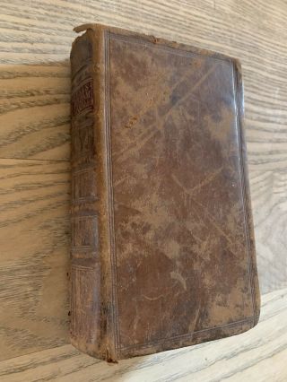 1766 The Of La Marquise De Lambert Leather Bound Book French Text