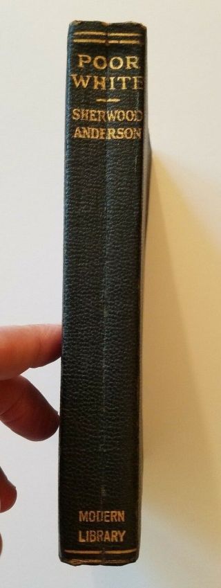 Poor White by Sherwood Anderson,  Modern Library,  1926,  1st Edition 2