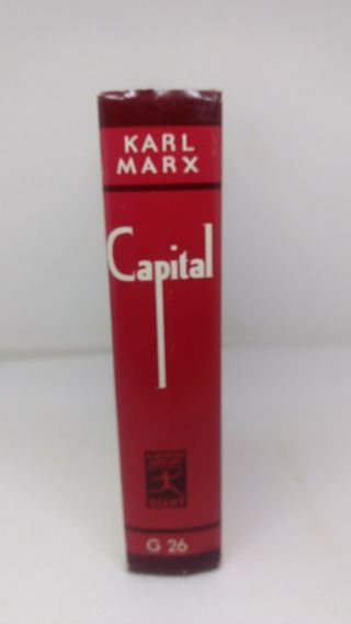 Capital by Karl Marx 1906 Modern Library Hardcover with Dustjacket 1906 Engels 2