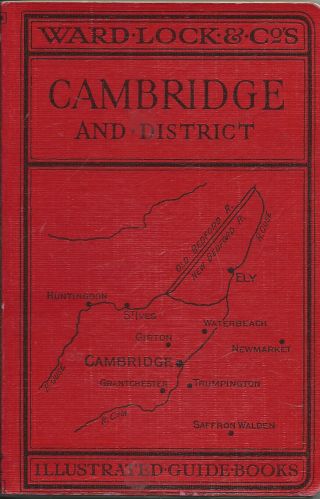 Ward Lock Red Guide - Cambridge & District - 1940s - 2nd Edition