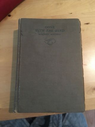 Gone With The Wind October 1936 Print Margaret Mitchell First Edition