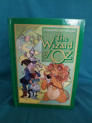 Hallmark The Wizard Of Oz King Size Pop - Up Hardcover Book